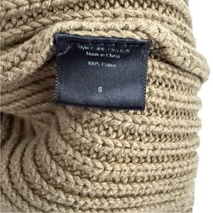 Jenni Kayne Cotton Fisherman Sweater Sz S